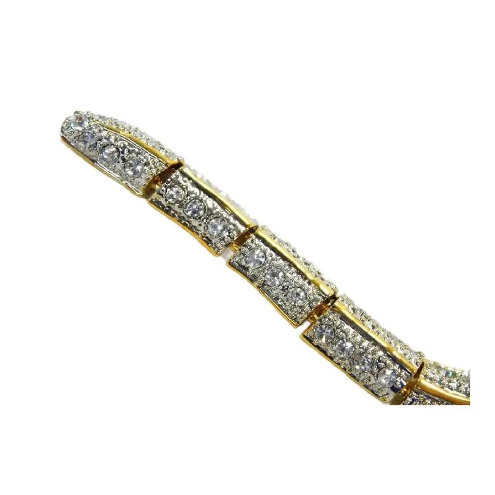 Vintage Articulated Encrusted Pave Lizard Shoulder Brooch , 7
